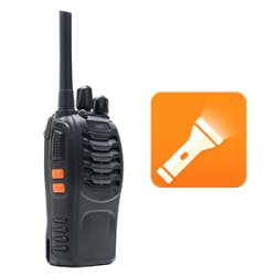 Kit of 10 portable radio stations PNI PMR R40 PRO batteries, chargers and headphones included