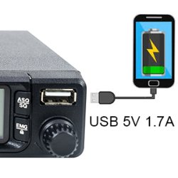 PNI Escort HP 9700 USB, ANC, ASQ radio station, 12V power supply, cigarette lighter plug included
