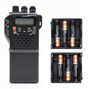 Support for 6 AA batteries compatible with CB PNI Escort HP 62 station
