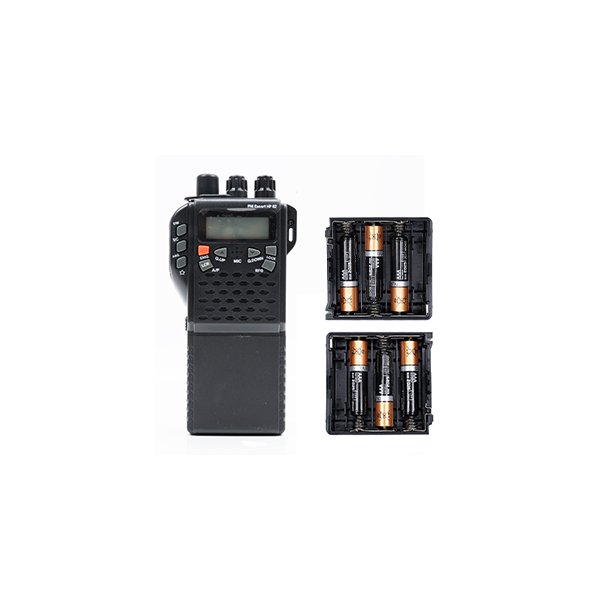 Support for 6 AA batteries compatible with CB PNI Escort HP 62 station