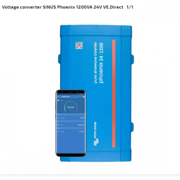 Voltage converter SINUS Phoenix 1200VA 24V VE.Direct