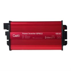 Power inverter GETI GPI 612 12V/230V 600W  MED USB