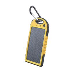 Setty solar power bank 5000 mAh yellow