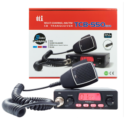 CB TTi TCB-550 EVO radio station with automatic squelch and VOX function