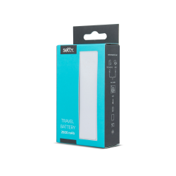 Power bank Setty 2600 mAh white
