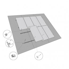 Installasjons materiell for solcelle anlegg